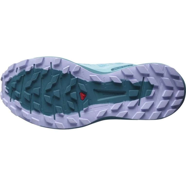 Turquoise Salomon Sense Ride 4 Women's Trail Running Shoes | PH 02483A